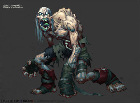 DarksidersII Ghoul Swarm concept art (Color)