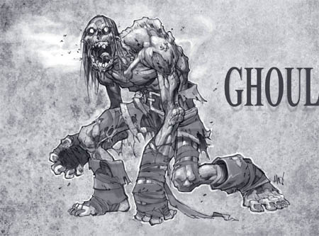 DarksidersII Ghoul Swarm concept art (Texture)