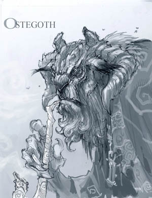 DarksidersII Ostegoth sketch concept art