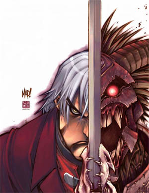 Devil May Cry PSM Magazine #51 Dante cover (Color)