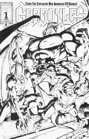 Gargoyles Vol #1 comic #1 cover