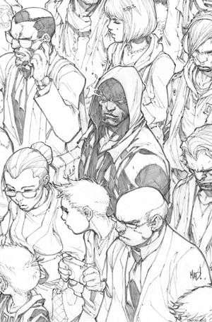 Inhuman #1 cover  (Pencil)