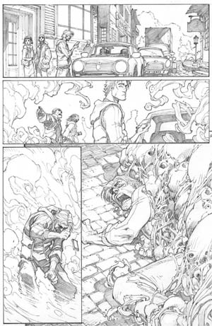 Inhuman #1 page 2 (Pencil)