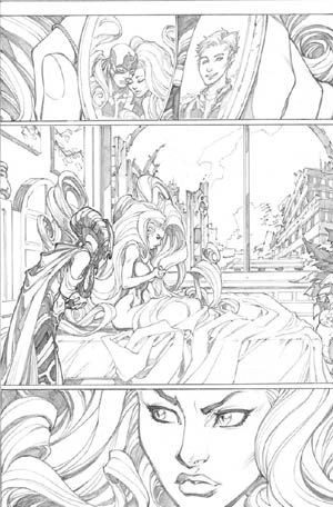 Inhuman #1 page 3 (Pencil)