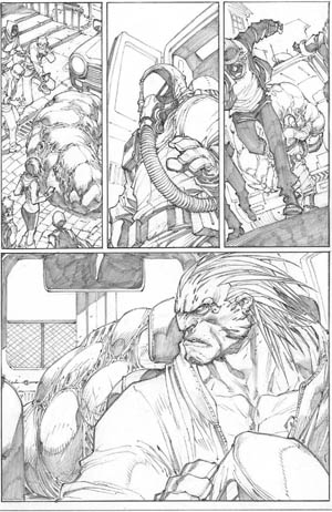 Inhuman #1 page 4 (Pencil)