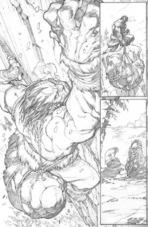 Inhuman #1 page 5 (Pencil)