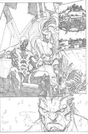 Inhuman #1 page 9 (Pencil)