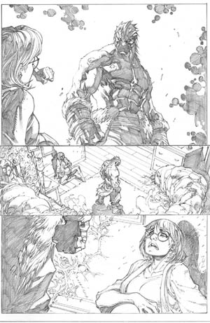 Inhuman #1 page 15 (Pencil)