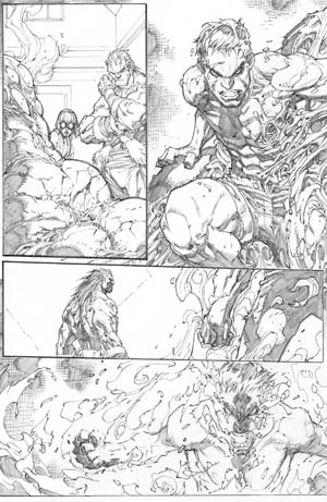 Inhuman #1 page 16 (Pencil)