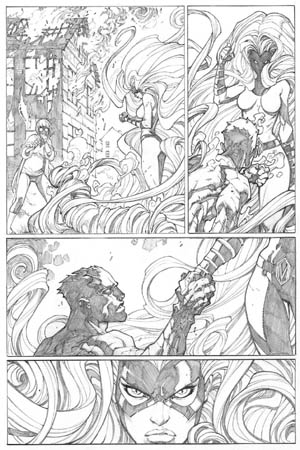 Inhuman #1 page 20 (Pencil)