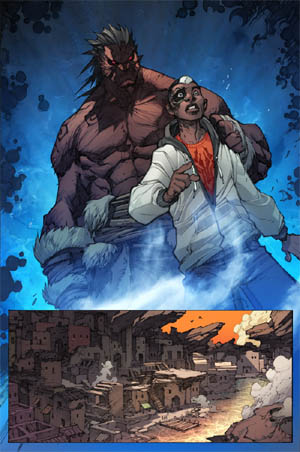 Inhuman #3 page 1  (Color)