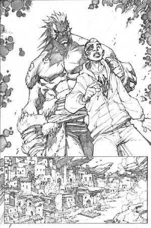 Inhuman #3 page 1  (Pencil)