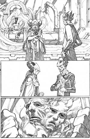 Inhuman #3 page 3 (Pencil)