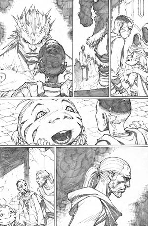 Inhuman #3 page 6 (Pencil)