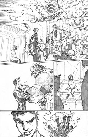 Inhuman #3 page 7 (Pencil)