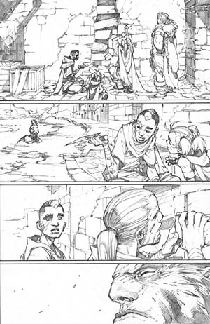 Inhuman #3 page 9 (Pencil)