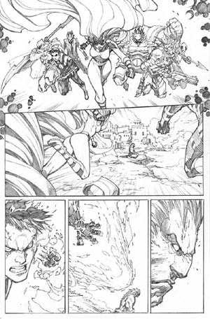 Inhuman #3 page 10 (Pencil)