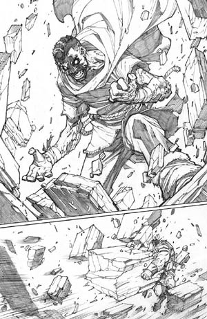 Inhuman #3 page 13 (Pencil)