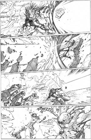 Inhuman #3 page 16 (Pencil)