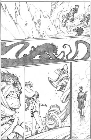 Inhuman #3 page 18 (Pencil)