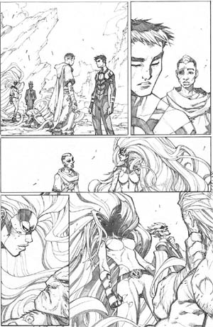 Inhuman #3 page 20 (Pencil)