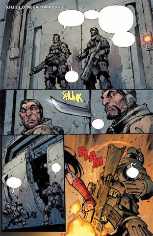 Savage Wolverine issue #6 page 1 (Color)