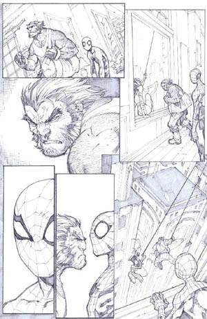 Savage Wolverine issue #6 page 12 (Pencil)