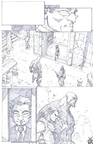 Savage Wolverine issue #6 page 14 (Pencil)