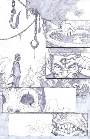 Savage Wolverine issue #6 page 19 (Pencil)