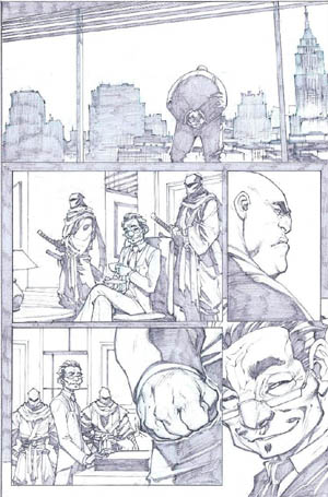 Savage Wolverine issue #6 page 4 (Pencil)