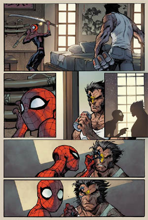 Savage Wolverine issue #6 page 9 (Color)