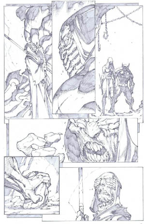 Savage Wolverine issue #7 page 11 (Pencil)