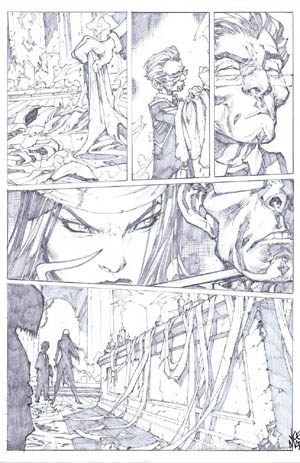 Savage Wolverine issue #7 page 16 (Pencil)