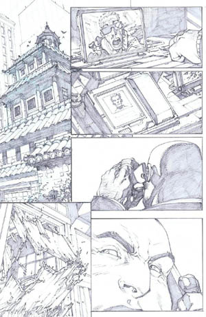 Savage Wolverine issue #7 page 19 (Pencil)