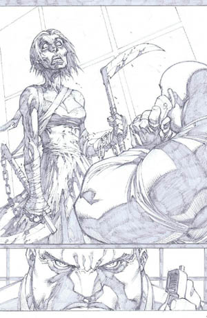 Savage Wolverine issue #7 page 20 (Pencil)