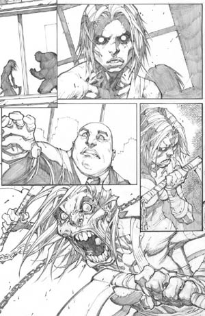 Savage Wolverine issue #8 page 3 (Pencil)