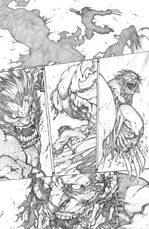 Savage Wolverine issue #8 page 9 (Pencil)