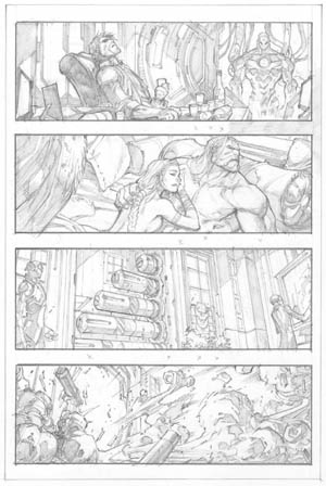 Ultimates 3 #2 page 10 (Pencil)