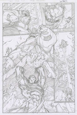 Ultimates 3 #2 page 16 (Pencil)