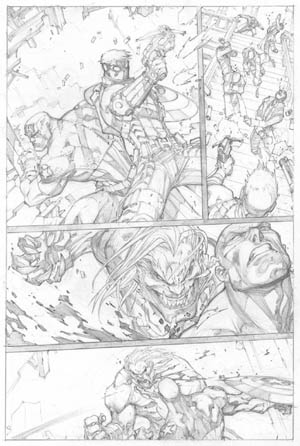 Ultimates 3 #2 page 17 (Pencil)