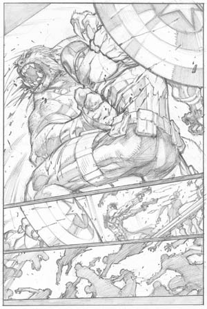 Ultimates 3 #2 page 19 (Pencil)