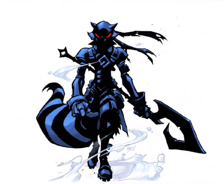 Dark Sly Cooper concept art (Color)