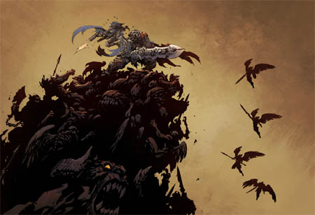 Darksiders Genesis E3 Demo title screen (Color)