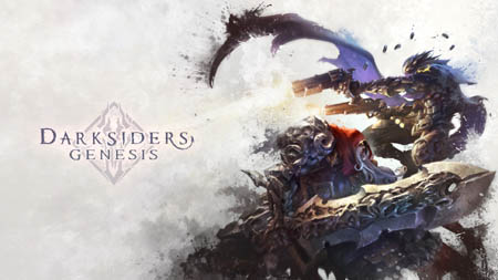 Darksiders Genesis 4k wallpaper with title