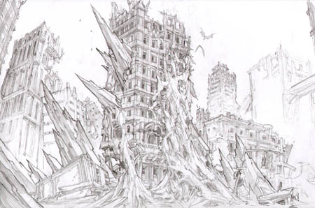 Darksiders earth concept art