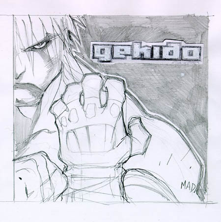 Gekido game Travis sketch (Sketch)