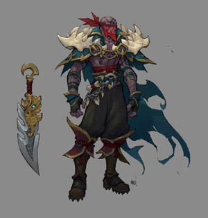 Ruined King Pyke concept art