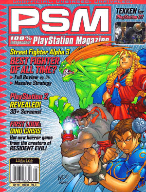 Street fighter alpha 3 PSM cover (Color)