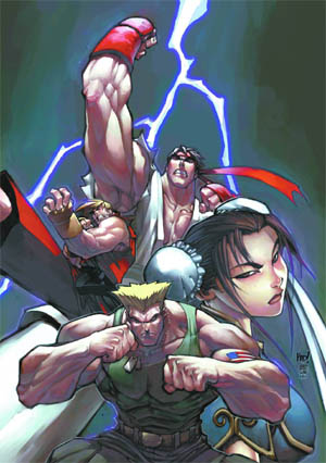 Street Fighter vol 1 issue #0 & #1 cover