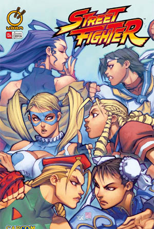 Street Fighter vol 1 issue #13 cover A